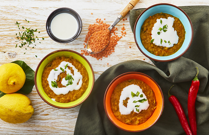 Masoor dhal - zuppa di lenticchie